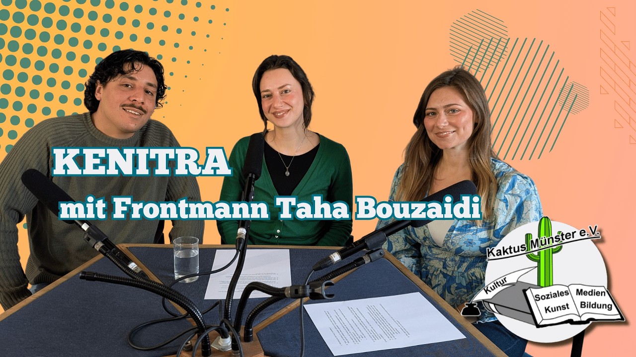 Kenitra Frontsnger Taha Bouzaidi im Radio Kaktus Interview