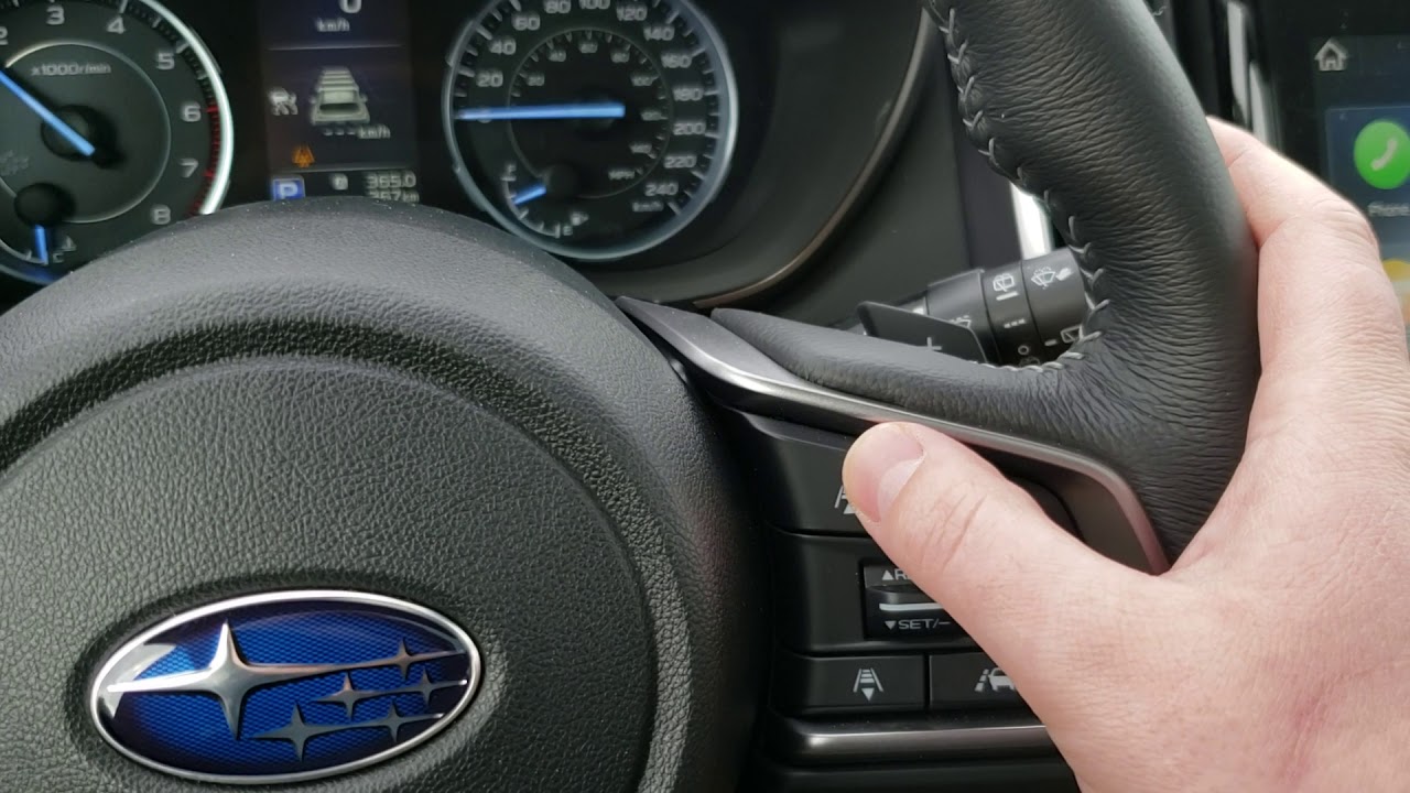 cruise control subaru crosstrek