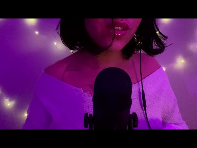 ASMR | Tapping & Inaudible Whispers