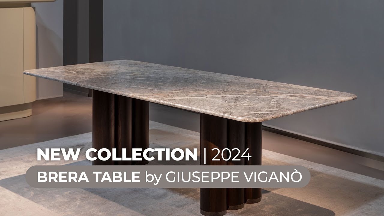 BRERA TABLE by Giuseppe Viganò _ Costantini Pietro New Collection 2024