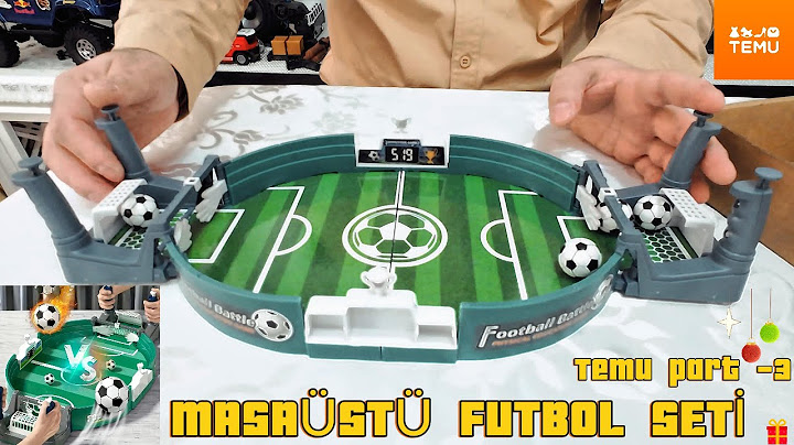 WE TRIED THE VERY CHEAP TABLE TOP FOOTBALL SET AND PROJECTOR LAMP FROM TEMU.