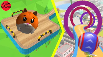 GOING BALLS vs ACTION BALLS - All Levels Gameplay Android, iOS #309 | Banana Freenzy