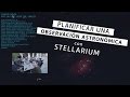 Planificar un Observación astronómica con STELLARIUM