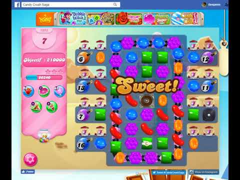 Candy Crush-Level 1652 - YouTube