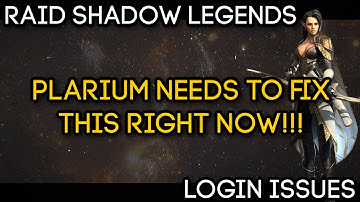 Plarium Needs to FIX THIS NOW!! Login & 2FA Code Problems | RAID: Shadow Legends