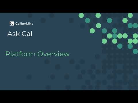 CaliberMind Ask Cal Overview