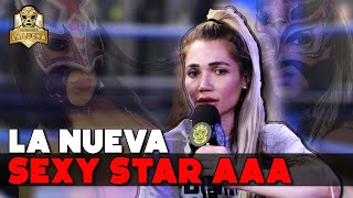Dulce García y la nueva Sexy Star de AAA | Esto fue lo que respondió