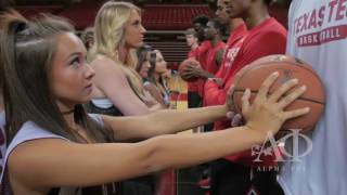 Texas Tech Alpha Phi Basketball Video