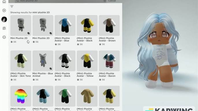 Create you a roblox avatar with any amount of robux by Khadijaxm