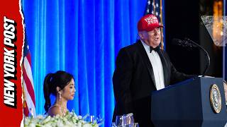 Trump Jokingly Gives 'Scoop' to WHCD Journalists About 2028 Run: 'I Want to Save Your Ratings'