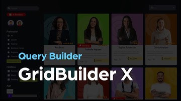 QueryBuilder | GridBuilder X | Elementor Front Filterable Grids
