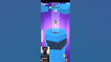 Drop stack Ball gameplay 😔 #unitedgaming #dropstackball #shortsfeed