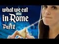 WE TRY THE BEST FOOD IN ROME 🇮🇹