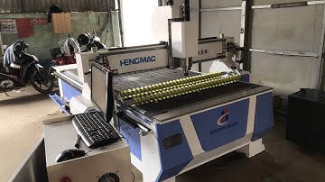 Máy Cắt Gỗ Bàn Hút Chân Không CNC HRX1325 giao tại bình dương|Máy  Cắt Quảng Cáo Mica 1325