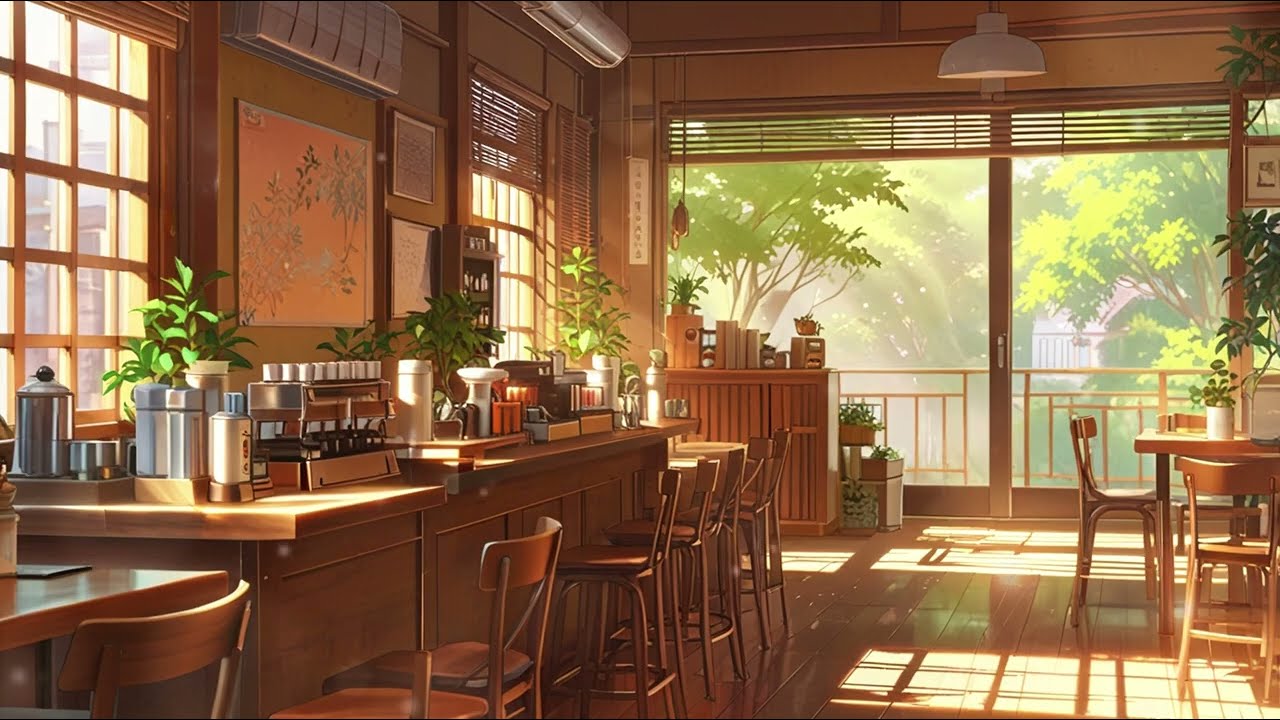 Exotic Coffee Shop Ambience ✈️ 1 Hour of World Fusion & Lofi for Study & Deep Work