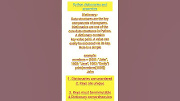 Python dictionary # python #shorts #shortsfeed