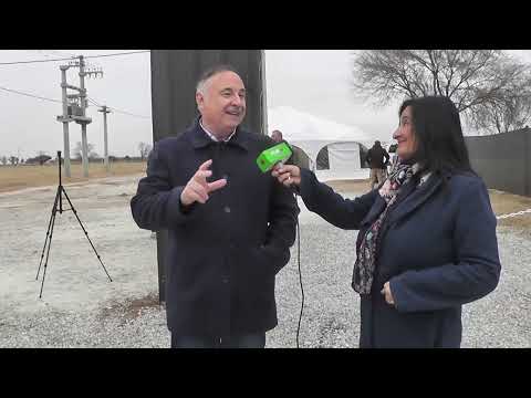 Entrevista al Ministro Eduardo Accastello, Inauguración del Parque Industrial en Alicia