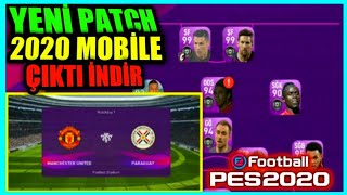 PES 2020 MOBİLE YAMASI ÇIKTI !!! BİR YAMA BU KADAR MI İYİ OLUR ??