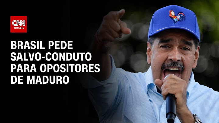 Brasil pede salvo-conduto para opositores de Maduro | BASTIDORES CNN