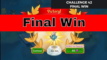 Merge Dragons | Challenge 42 Final Win | 5 Minutes 32 Seconds | With Commentary