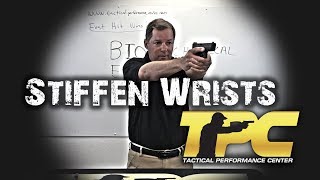 Handgun Training: Make the gun feel soft with stiff wrists powering your grip screenshot 1