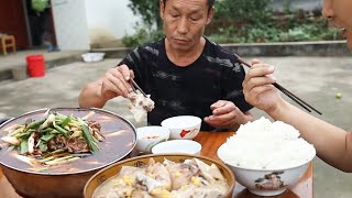 Father's Day, Riceman Cook Two Dishes for Dad