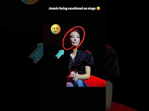 Jennie Being Emotional While Singing Twin On Stage Blackpink Jennie Trending Shorts 100kviews