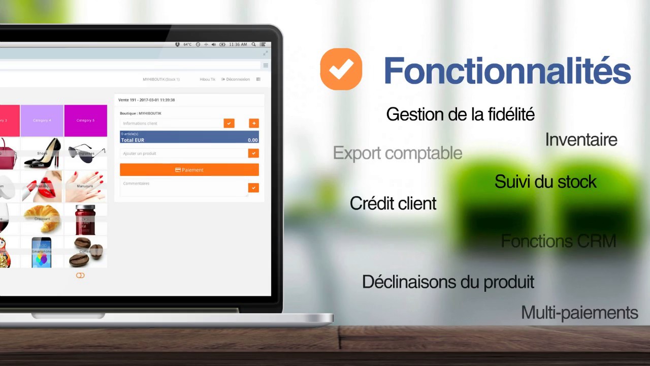 Logiciel de Caisse enregistreuse gratuit en ligne