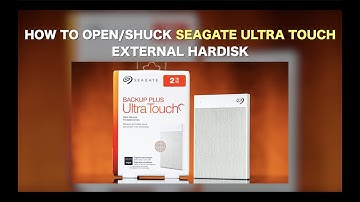 HOW TO OPEN/SHACK SEAGATE ULTRA TOUCH EXTERNAL HARD DRIVE