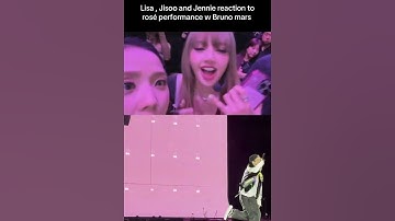 Thumbnail of Lisa Jisoo and Jennie Reaction to Bruno Mars #blackpink #kpop #deadline #jump #rosé #brunomars