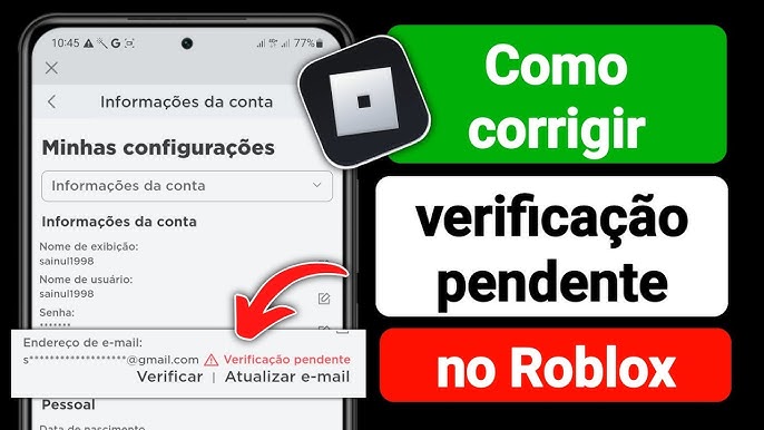 como pular a verificação de duas etapas Roblox｜TikTok Search