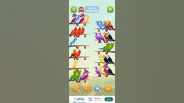 Bird sort puzzle walkthrough #viral #shorts #trending #short #birds