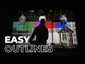 Easy outlines for house projection mapping  digital pressworks