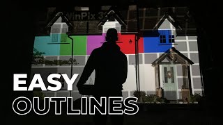 Easy Outlines for House Projection Mapping | Digital Pressworks screenshot 3