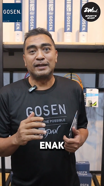 SENAR RAKET BADMINTON DARI GOSEN, AWET DAN TAHAN LAMA