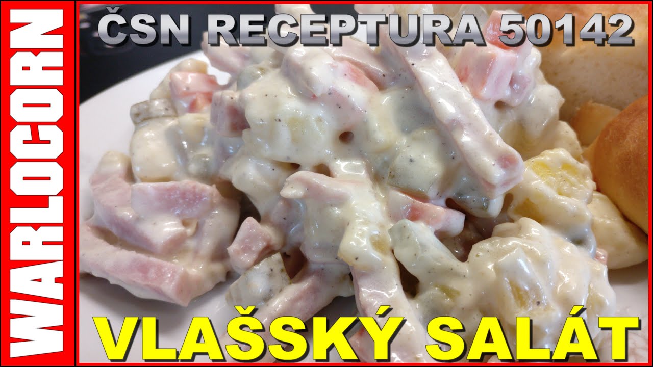 Vlašský salát podle ČSN 1976