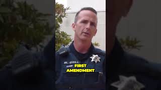 👮COP does not know the law #shorts