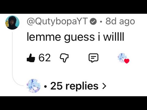 Only Qutybopa Can Comment On This Video
