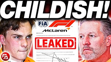 Piastri JUST BROKE His SILENCE on McLaren Norris FAVOURITISM!