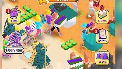 Outlets Rush - Gameplay walkthrough part 7, Create a clothing store