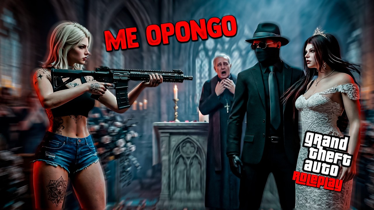 LA POLICÍA CELOSA ARRUINÓ MI BODA EN GTA 5 RP