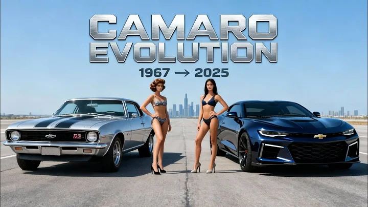 Evolution of Chevrolet Camaro (1967–2024) | From Classic Muscle to Modern Legend