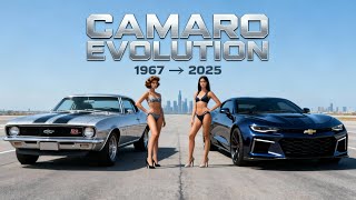 Evolution Of Chevrolet Camaro 19672024 From Classic Muscle To Modern Legend