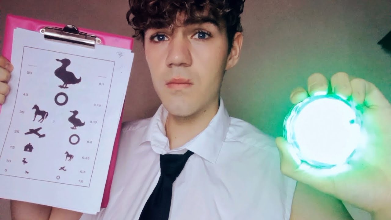 ASMR Badanie Lekarskie Oczu 👀 Doktor Roleplay po polsku