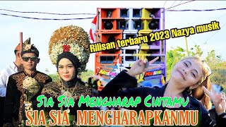 SIA SIA MENGHARAP CINTAMU-Indri Artika ft Nazya Musik 2023 ( live Music)