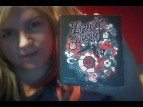 DC COMICS HARLEY QUINN FRAGRANCE *UNBOXING/REVIEW* - YouTube