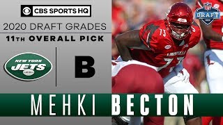 The New York Jets get a FREAK ATHLETE 11th overall in Mekhi Becton | 2020 NFL Draft