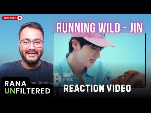 I am Surprised | 진 (Jin) 'Running Wild' Official MV | Reaction | Rana Unfiltered