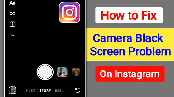 How to Fix Instagram Camera Black Screen Problem 2025 | Instagram Camera Black Screen Problem Solve