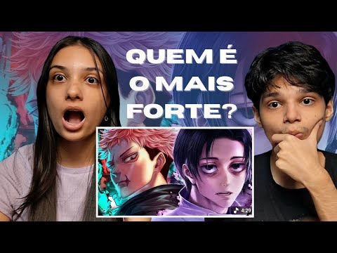 IRMÃOS REAGEM: Maldição Herdada, ITADORI & YUTA (jujutsu kaisen)